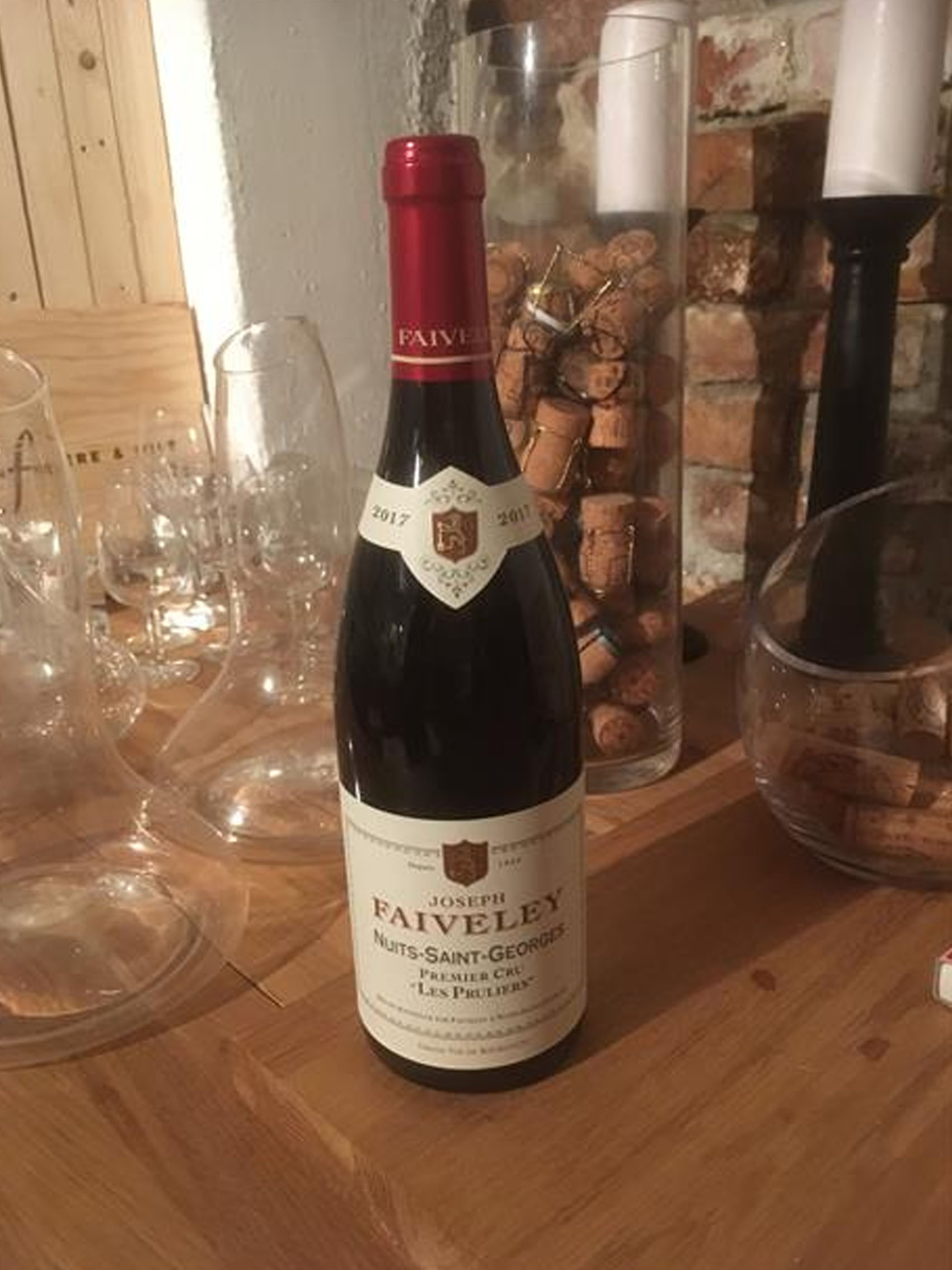 rượu vang joseph faiveley nuits saint georges premier cru les pruliers