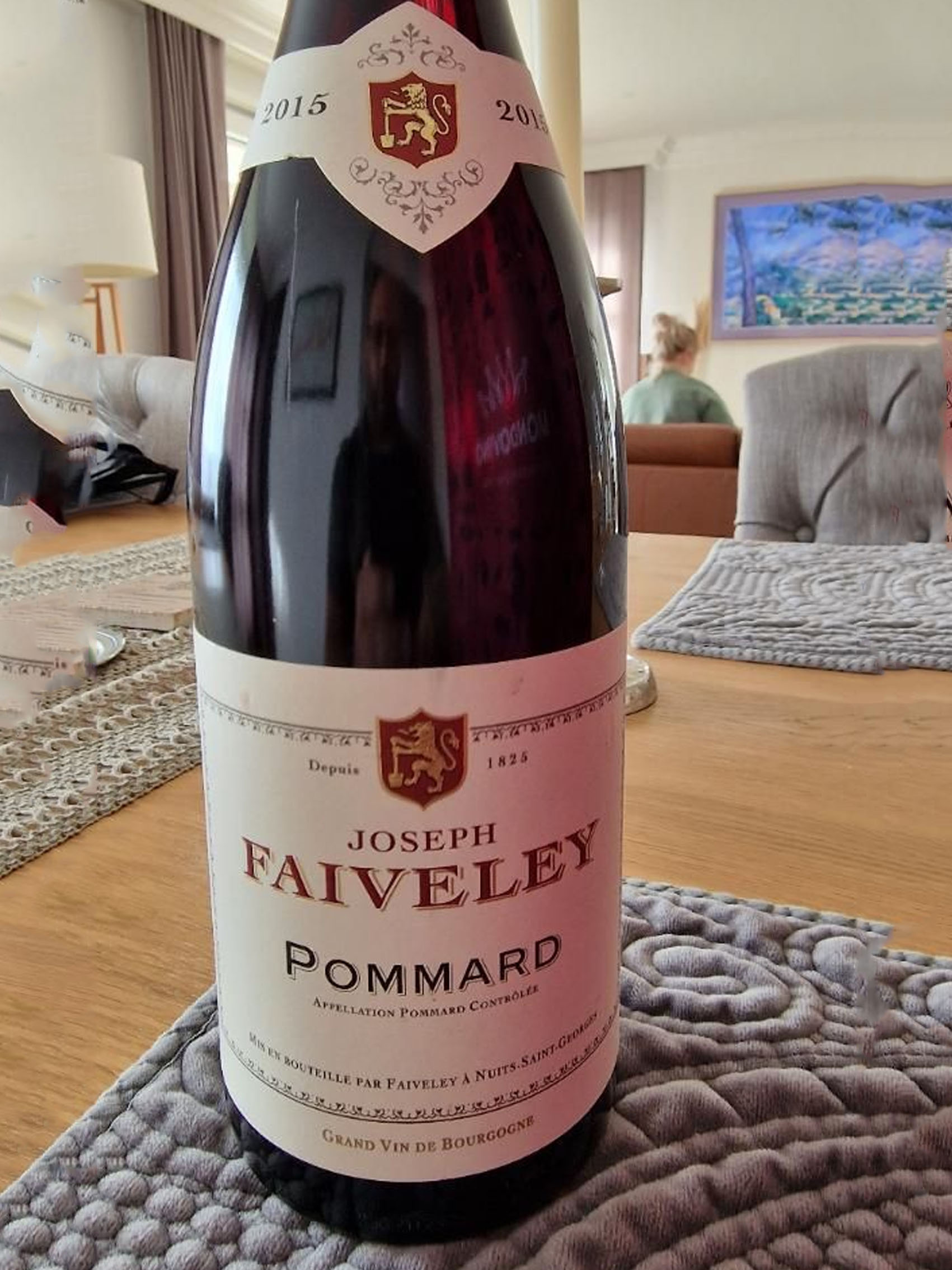 rượu vang joseph faiveley pommard