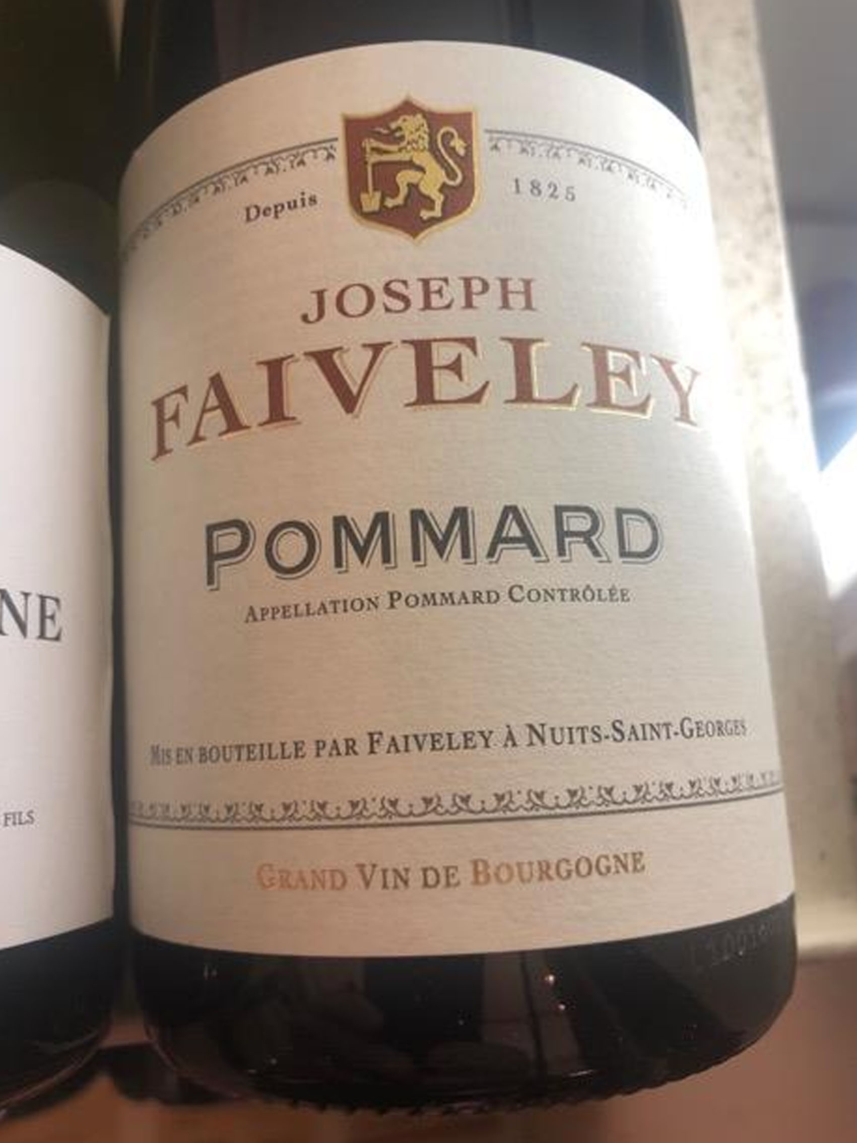 rượu vang joseph faiveley pommard