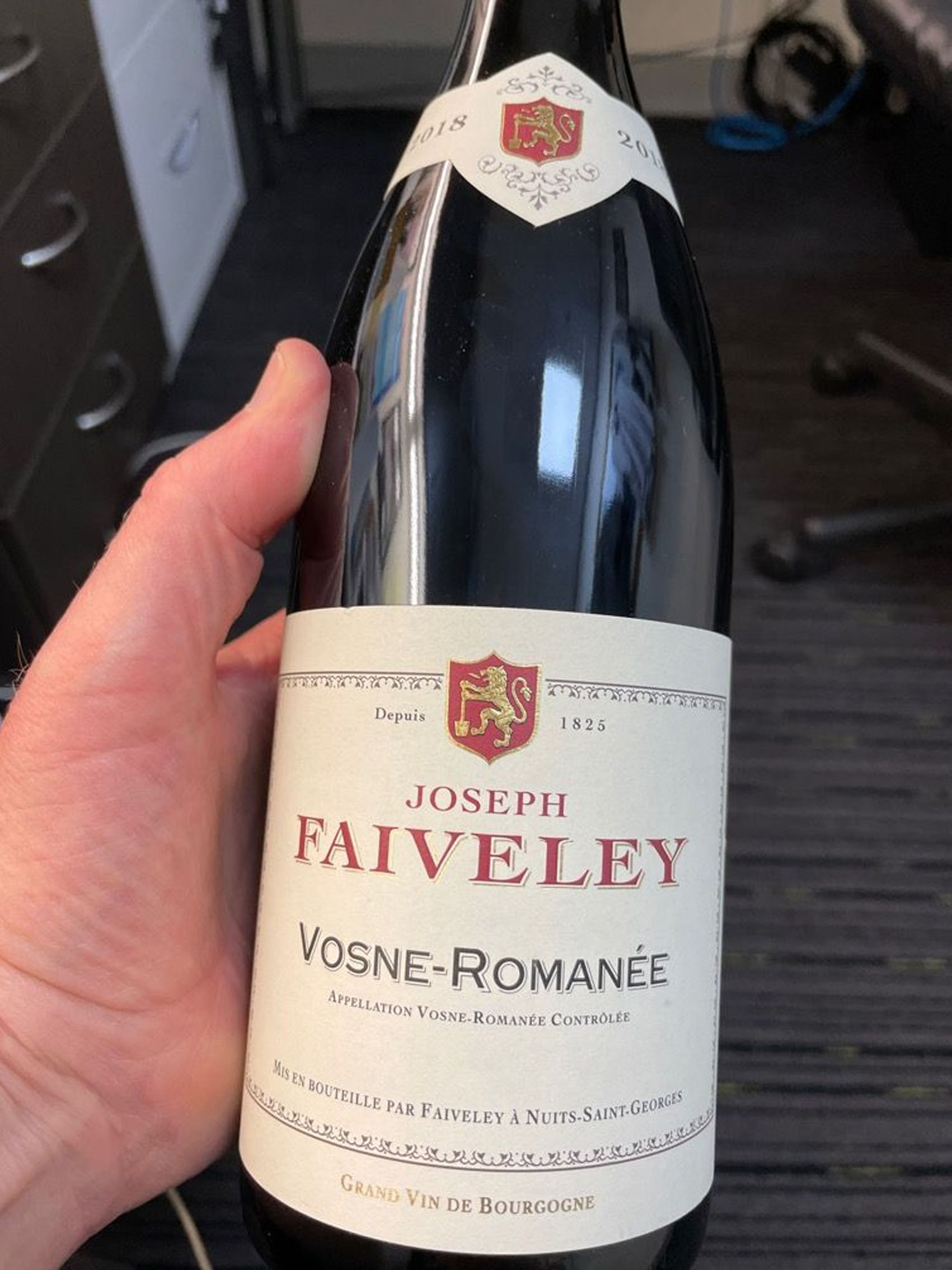 rượu vang joseph faiveley vosne-romanée
