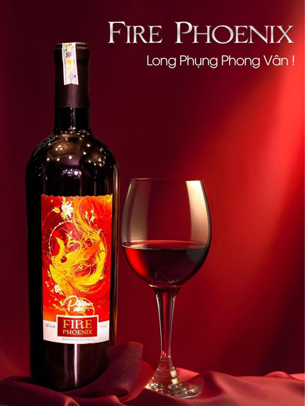 rượu vang nam phi fire phoenix