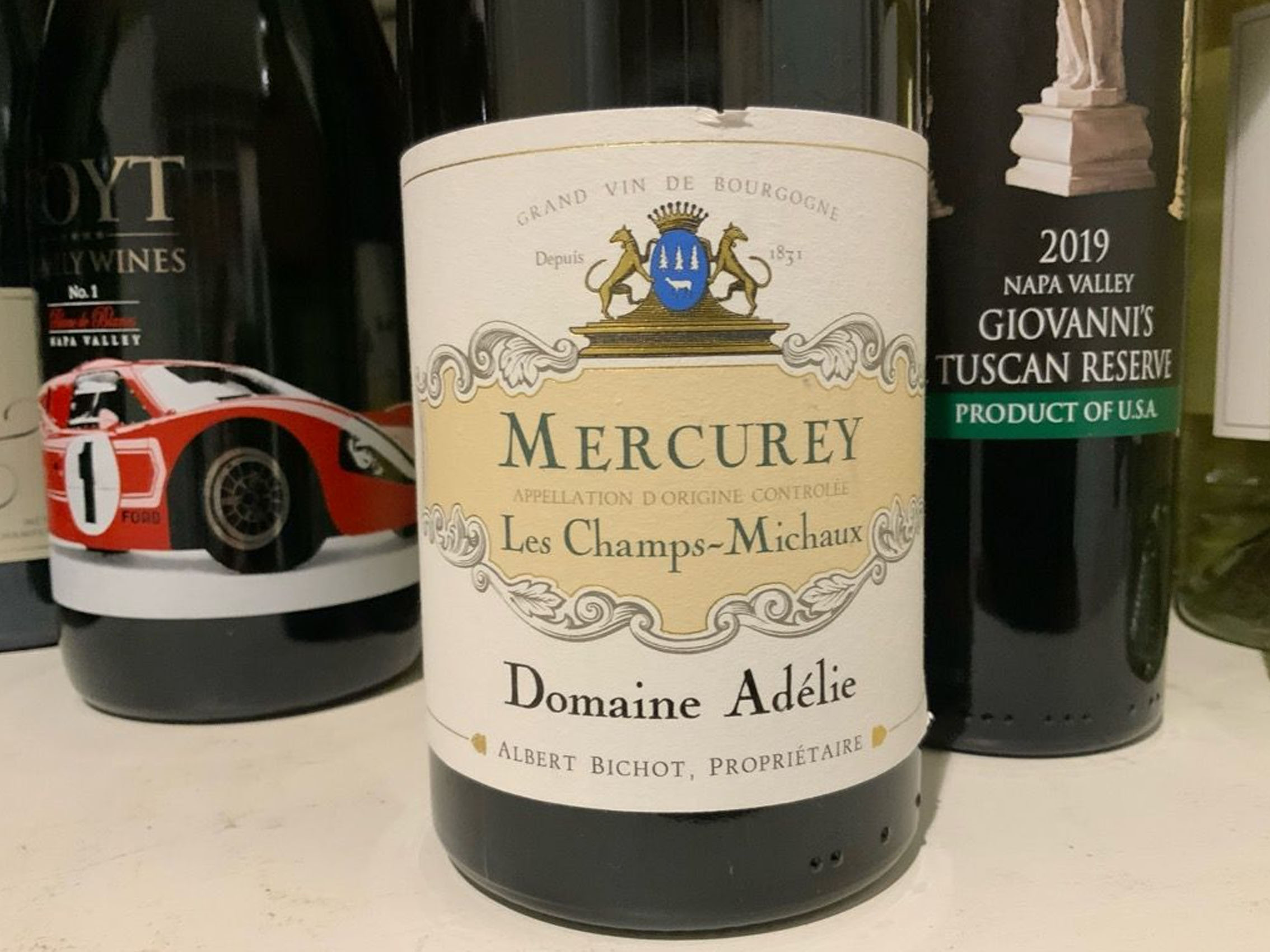 rượu vang pháp albert bichot adelie mercurey les champs michaux