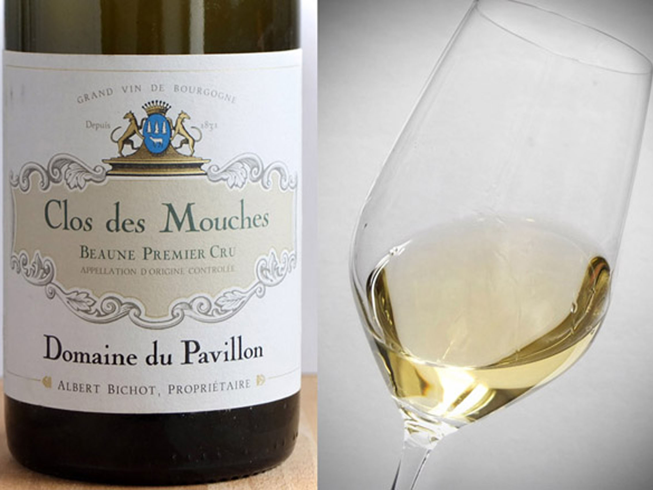 rượu vang pháp albert bichot domaine du pavillon beaune premier cru clos des mouches 2018