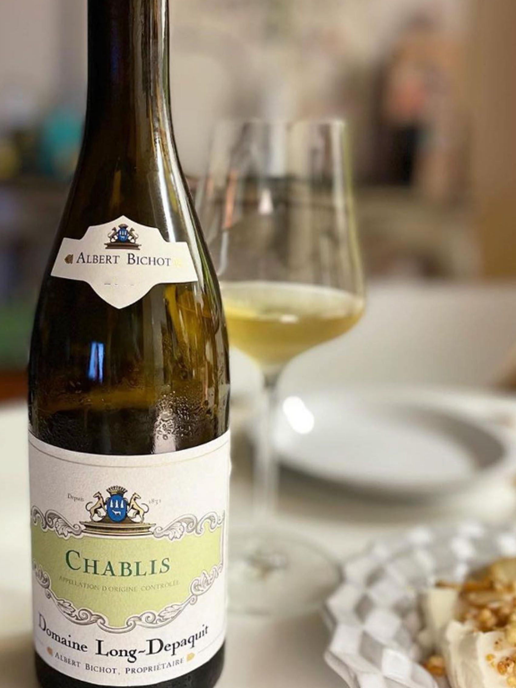 rượu vang pháp albert bichot domaine long-depaquit chablis 2015