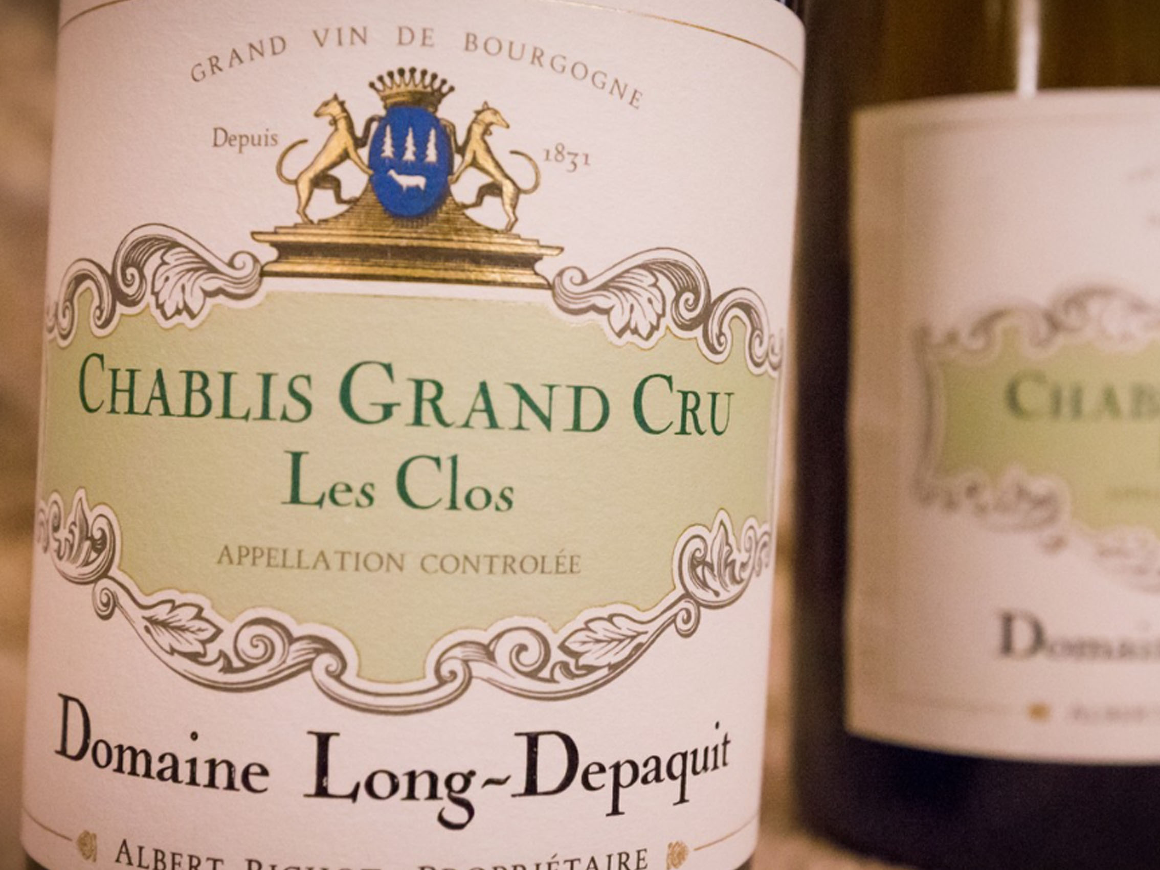 rượu vang pháp albert bichot domaine long-depaquit chablis grand cru les clos 2018