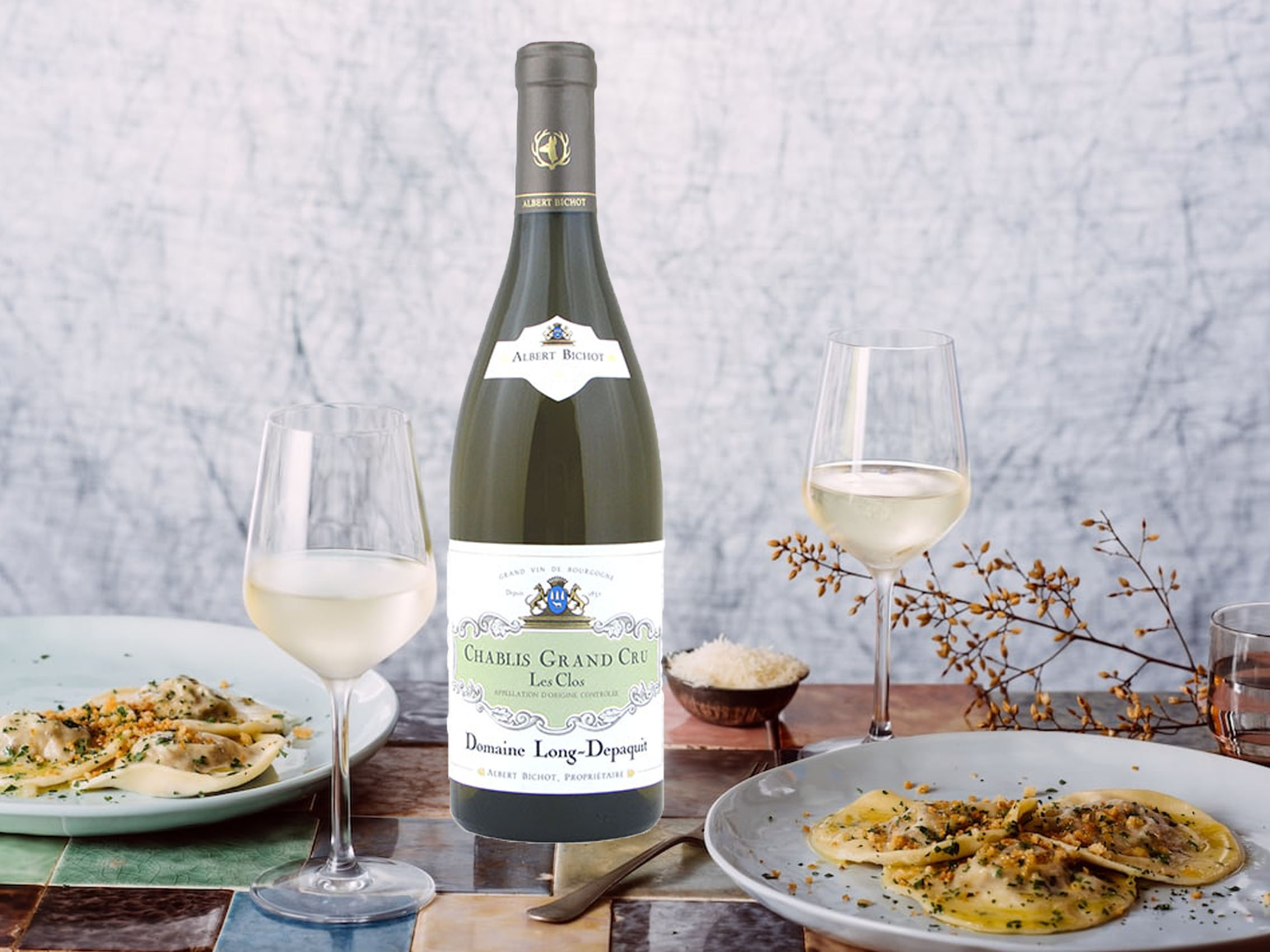 rượu vang pháp albert bichot domaine long-depaquit chablis grand cru les clos 2018