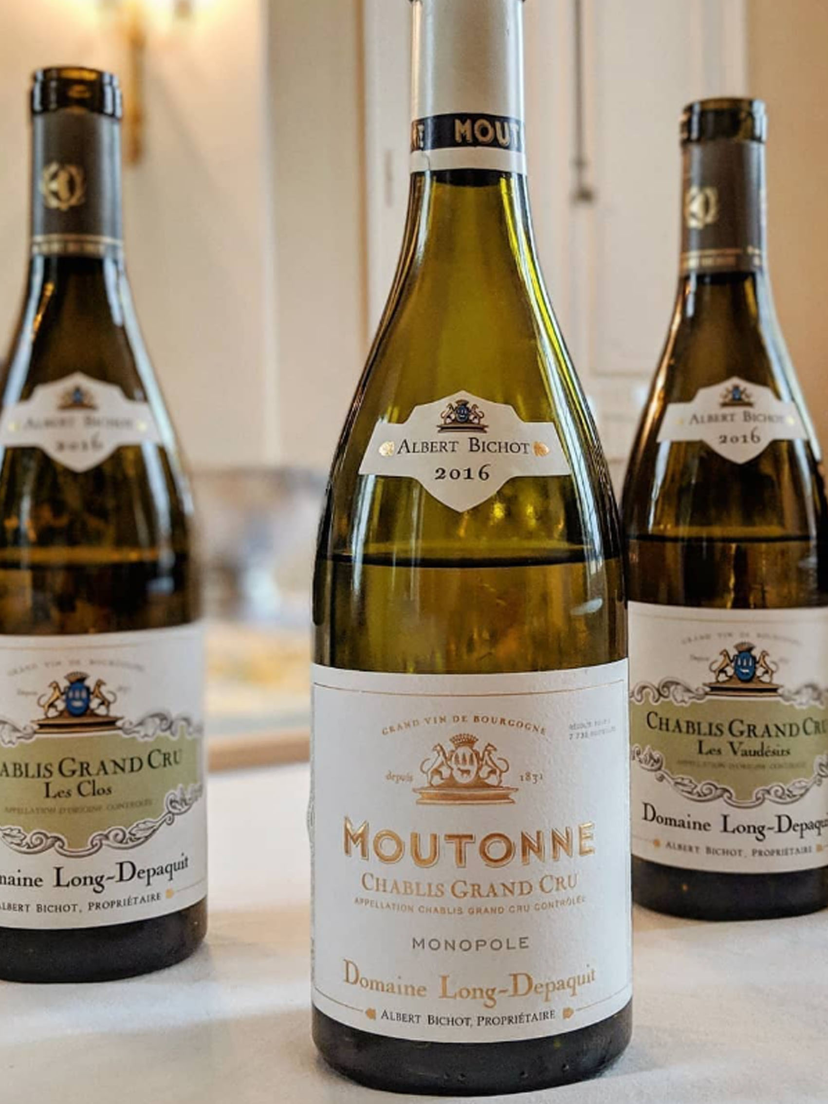 rượu vang pháp albert bichot domaine long-depaquit chablis grand cru les clos 2018