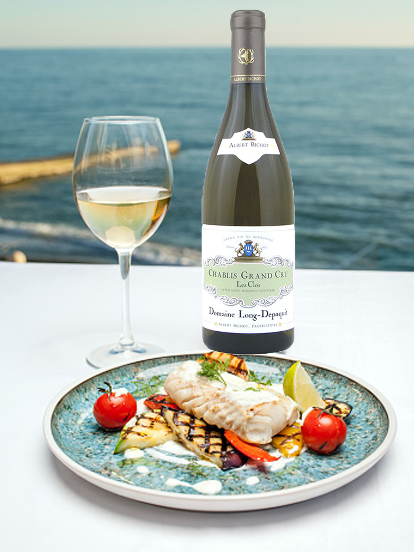 rượu vang pháp albert bichot domaine long-depaquit chablis grand cru les clos 2020