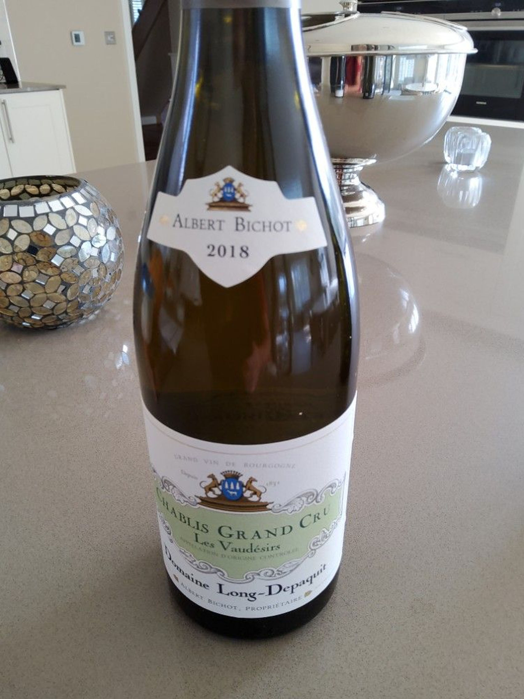 rượu vang pháp albert bichot domaine long-depaquit chablis grand cru les vaudésirs