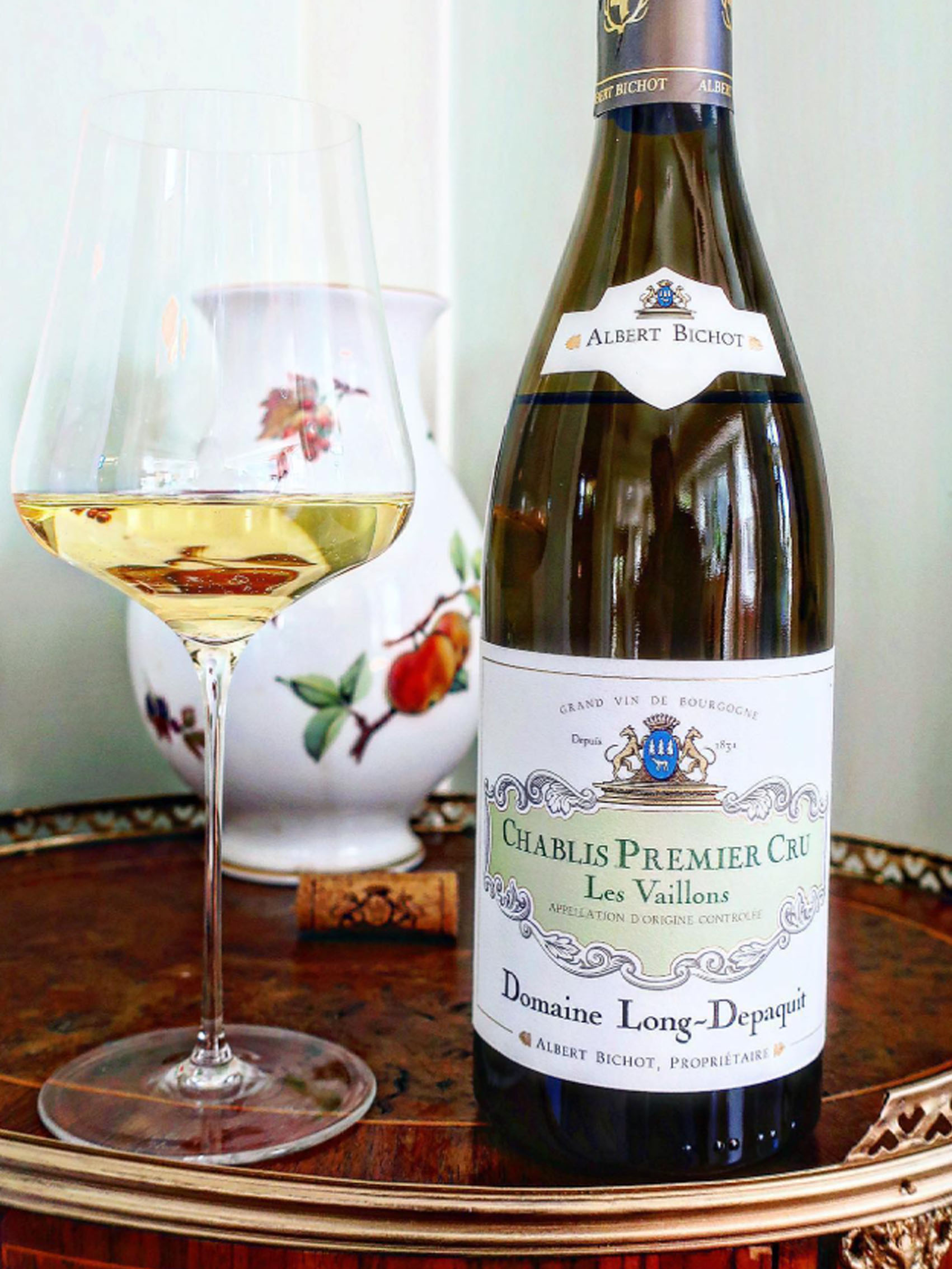 rượu vang pháp albert bichot domaine long depaquit chablis premier cru les vaillons 2020