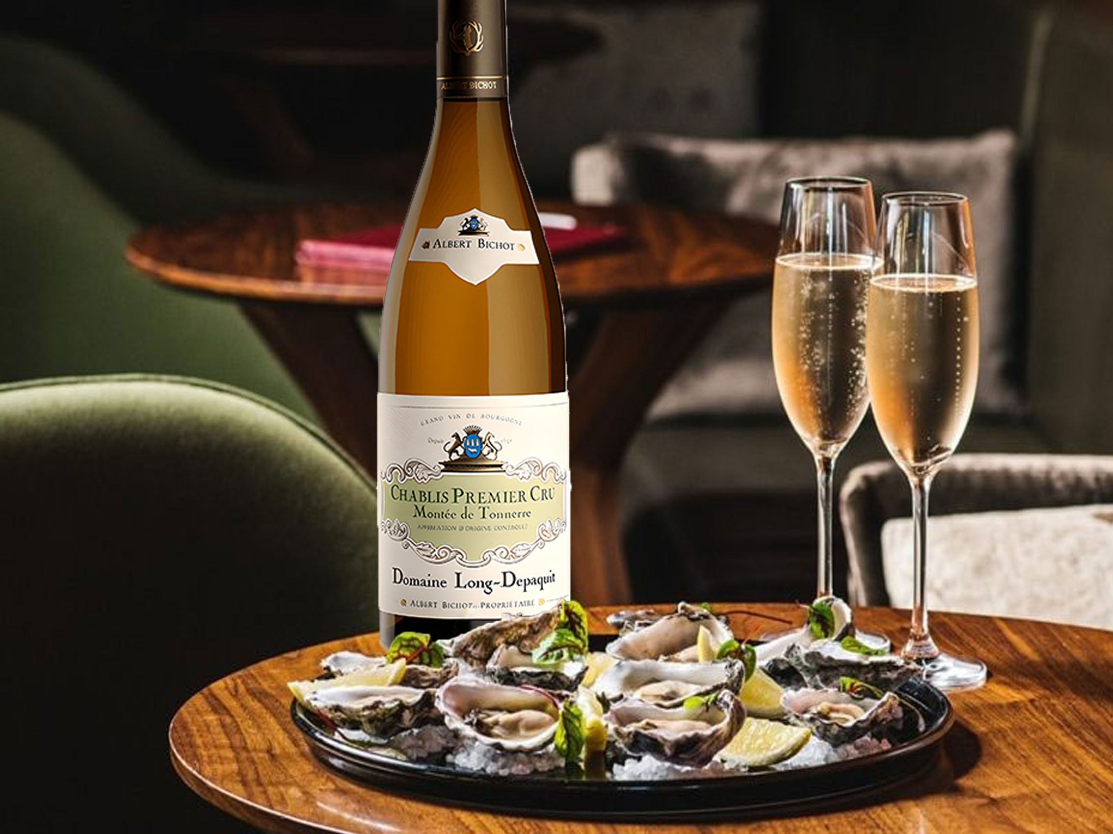 rượu vang pháp albert bichot domaine long depaquit chablis premier cru montée de tonerre