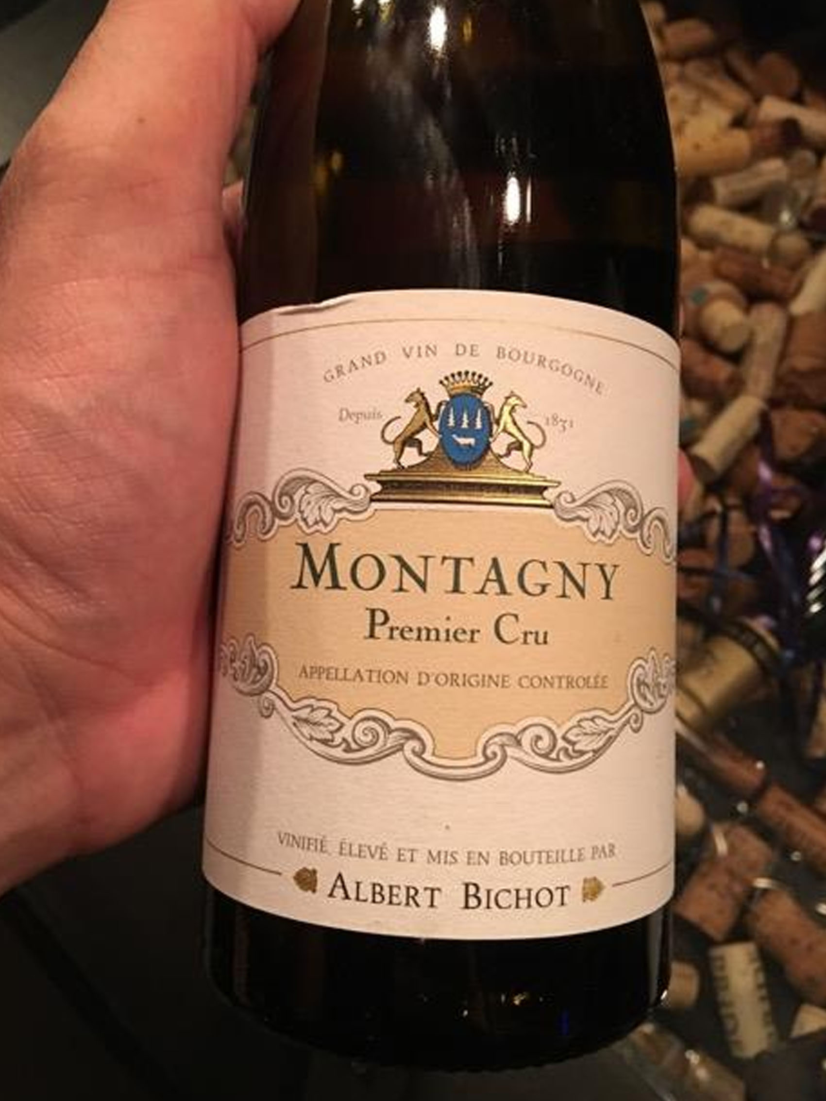 rượu vang pháp albert bichot montagny premier cru