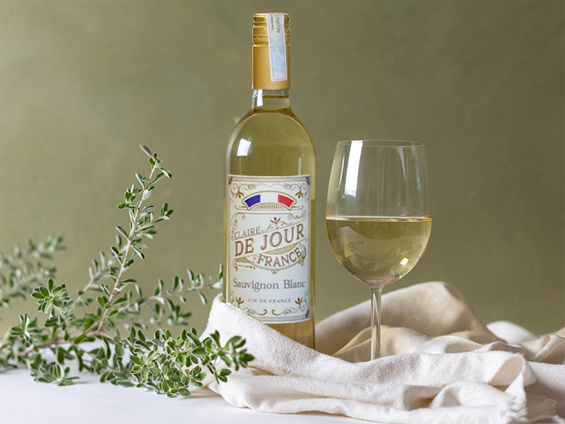 rượu vang pháp claire de jour sauvignon blanc