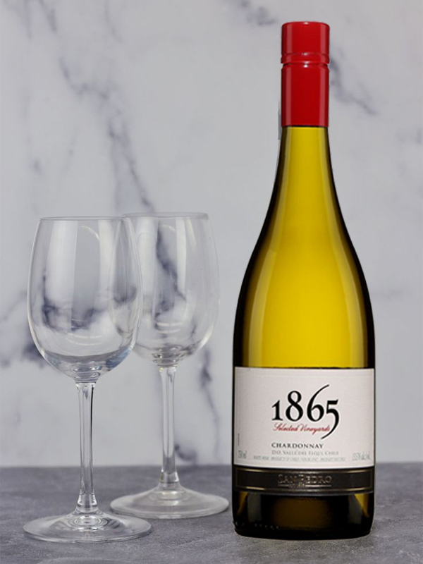 rượu vang trắng chile 1865 chardonnay