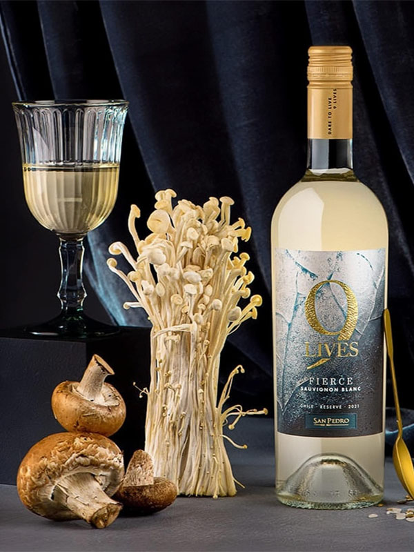 vang chile 9 lives fierce sauvignon blanc