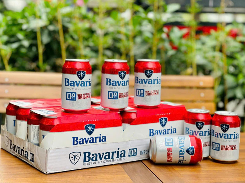 bia lon bavaria 0 độ