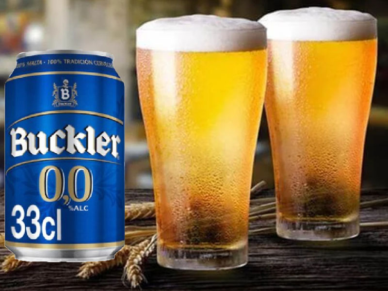 bia lon buckler 0 độ