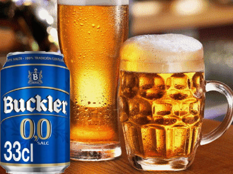 bia lon buckler 0 độ