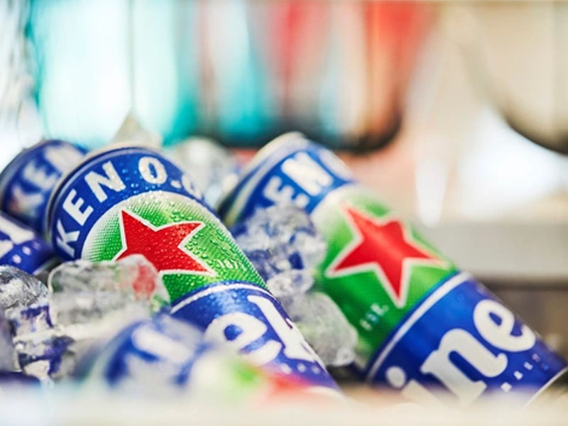 bia lon heineken 0 độ