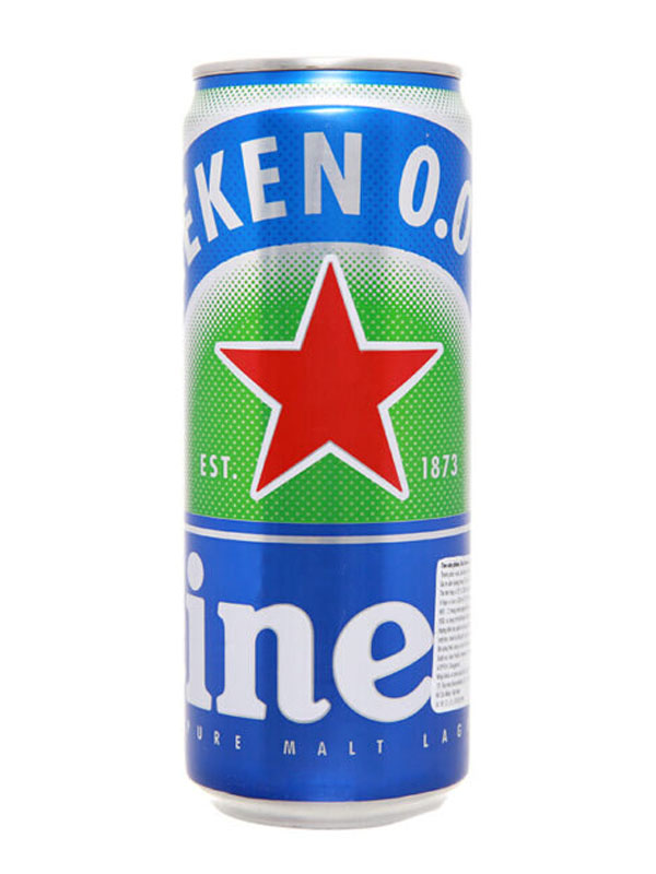 bia lon heineken 0 độ