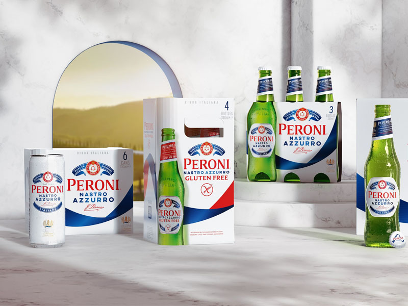 bia lon peroni nastro azzurro 5,1%