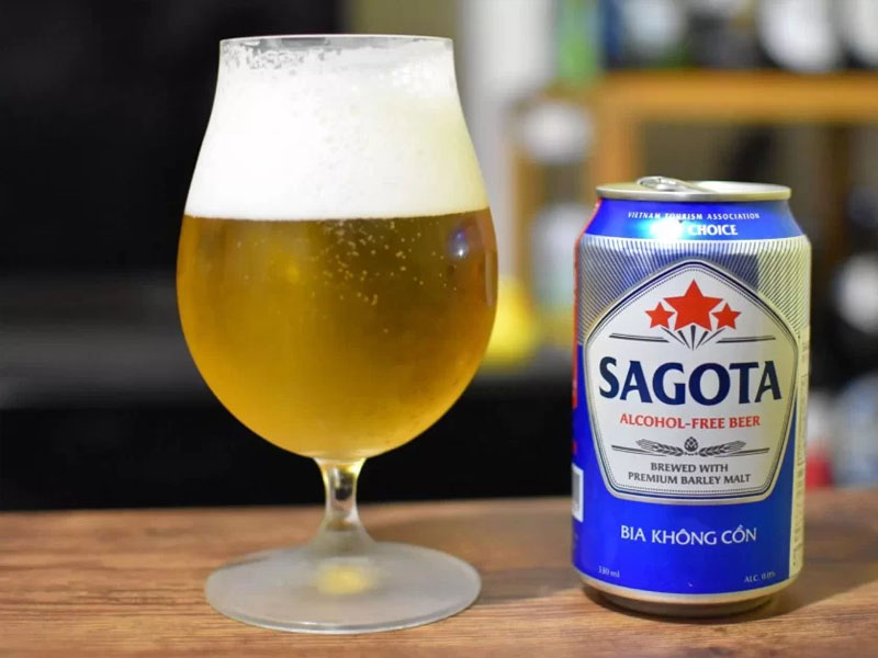 bia lon sagota không cồn