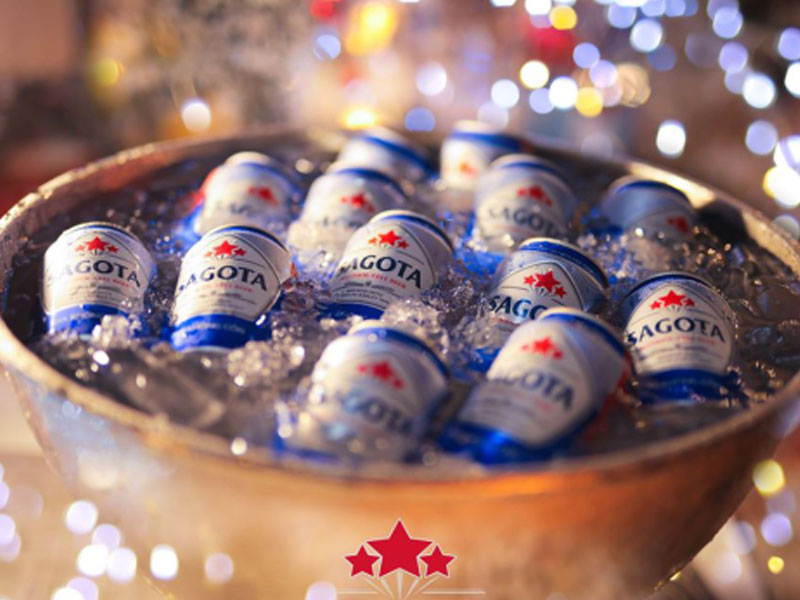 bia lon sagota không cồn