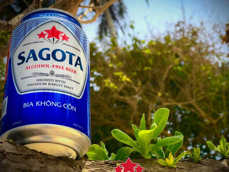 bia lon sagota không cồn