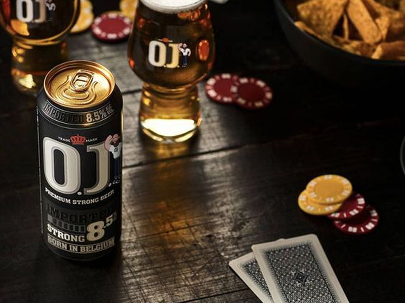 bia o.j strong 8,5% hà lan