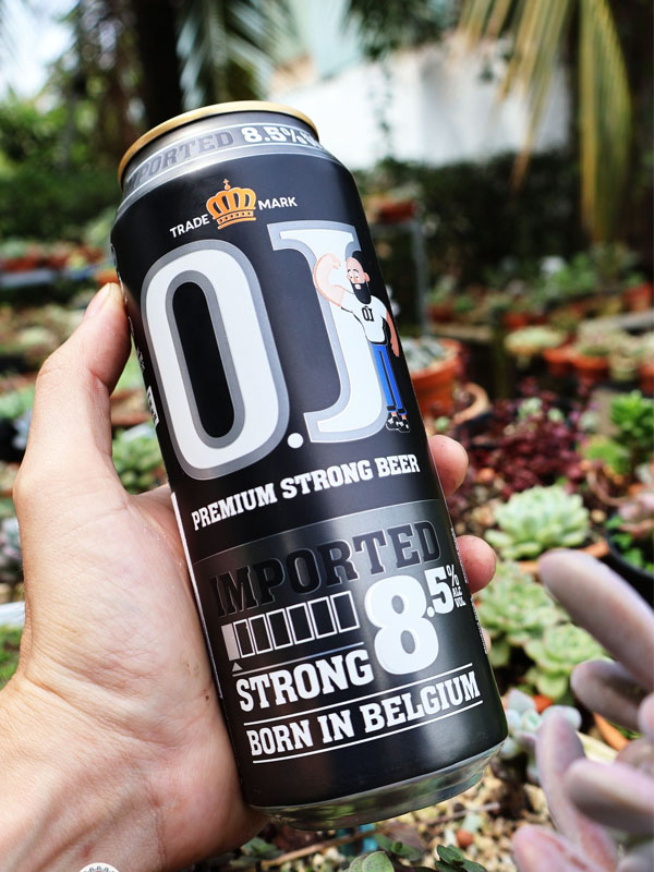 bia o.j strong 8,5% hà lan