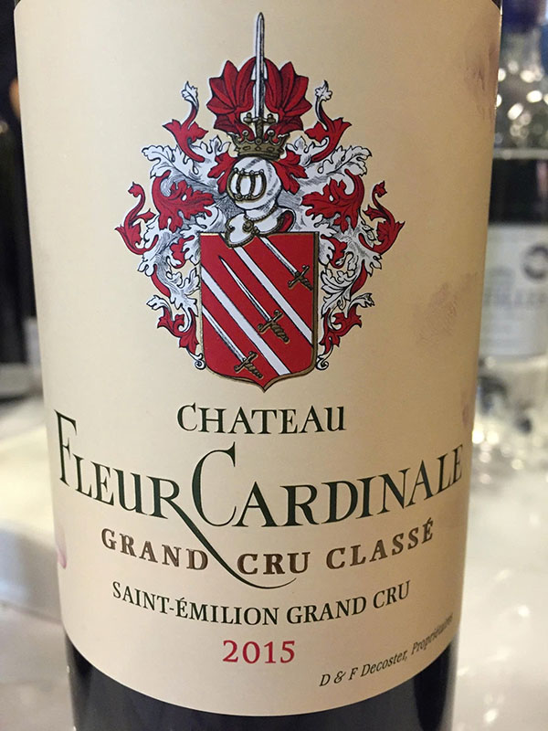 Château Fleur Cardinale 2019: Vang đỉnh cao đáng uống
