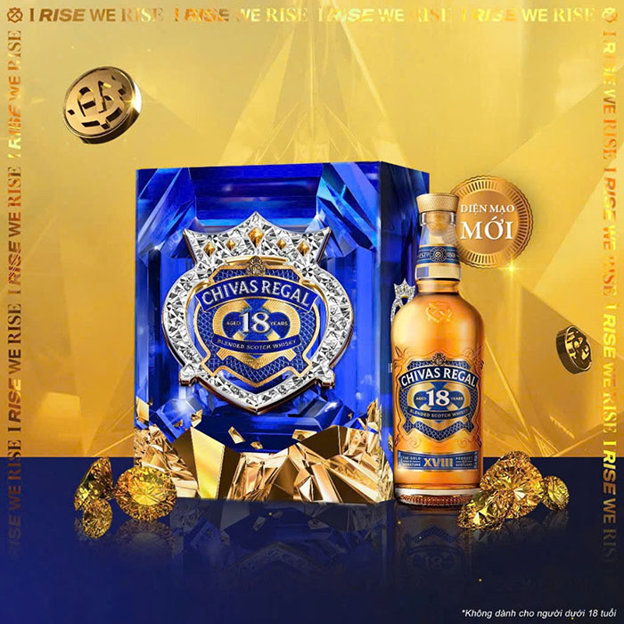Giá rượu Chivas 18 hộp quà