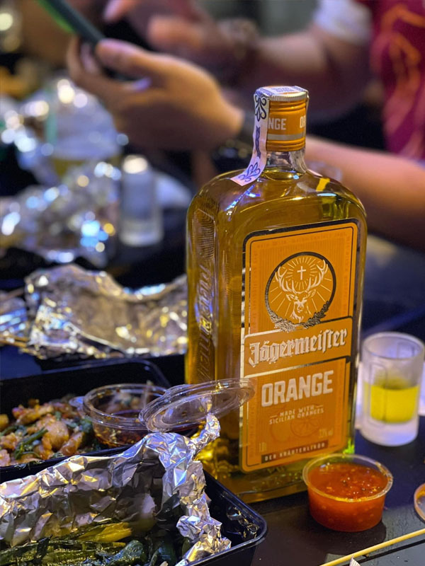 rượu đức jagermeister orange
