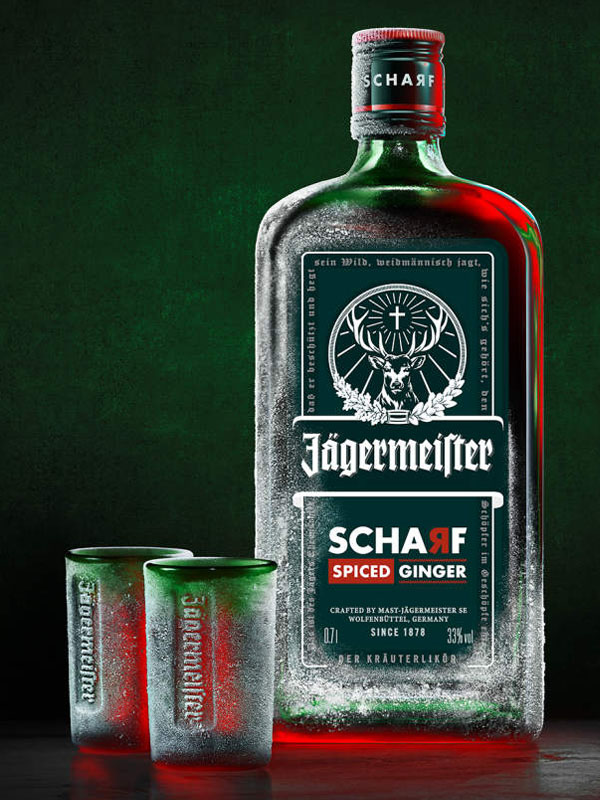 Rượu đức jagermeister scharf