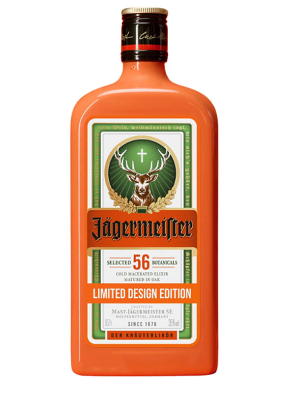 rượu đức jagermeister x pantone: herbal green