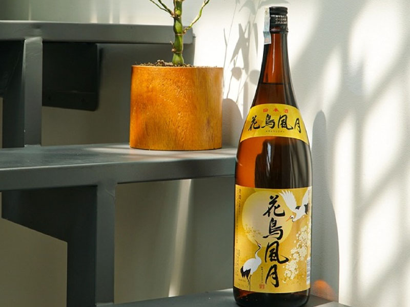 rượu sake hokkan kachofugetsu 1800ml