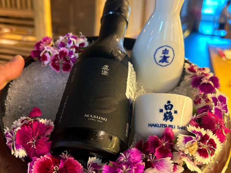 rượu sake masumi kuro 300ml