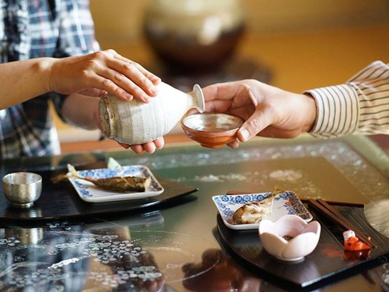 rượu sake nhật bản sanran junmai daiginjo