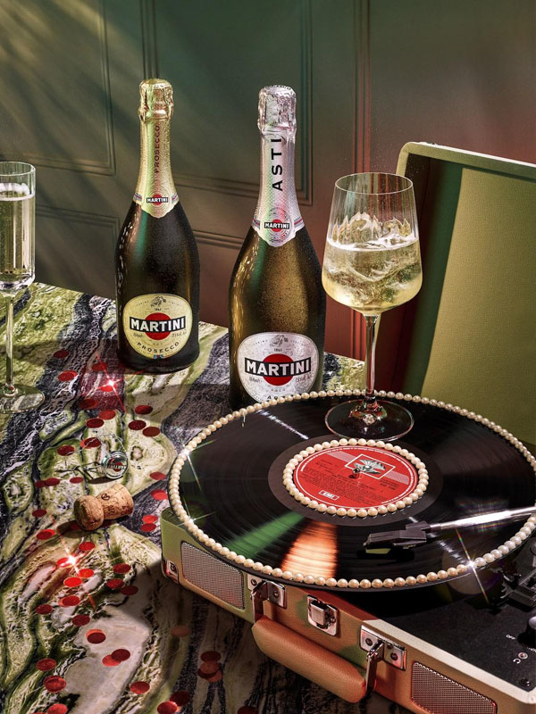 rượu sparkling martini prosecco