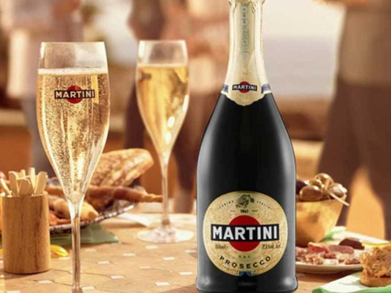 rượu sparkling martini prosecco