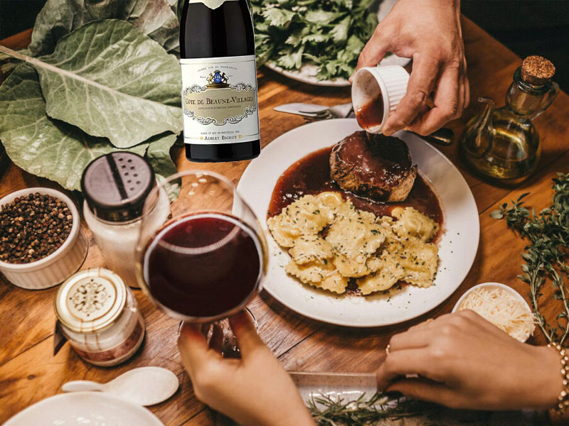 rượu vang albert bichot côte de beaune villages 2019