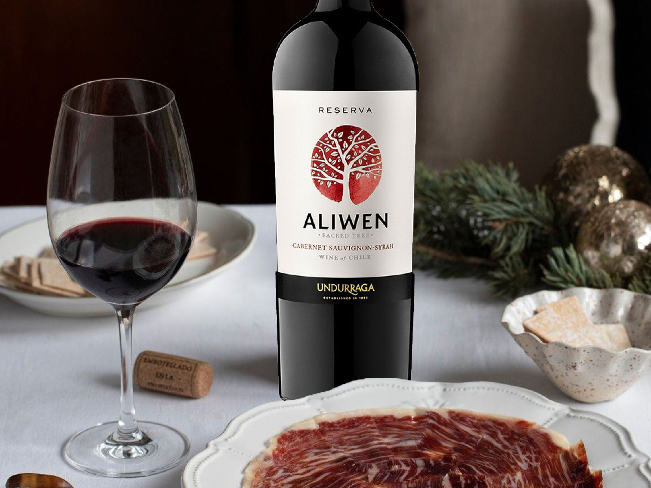 rượu vang chile aliwen reserva cabernet sauvignon