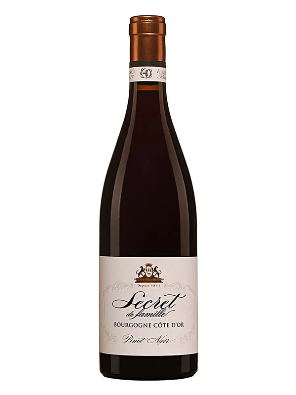 rượu vang pháp albert bichot bourgogne pinot noir cote d'or secret de famille 2018