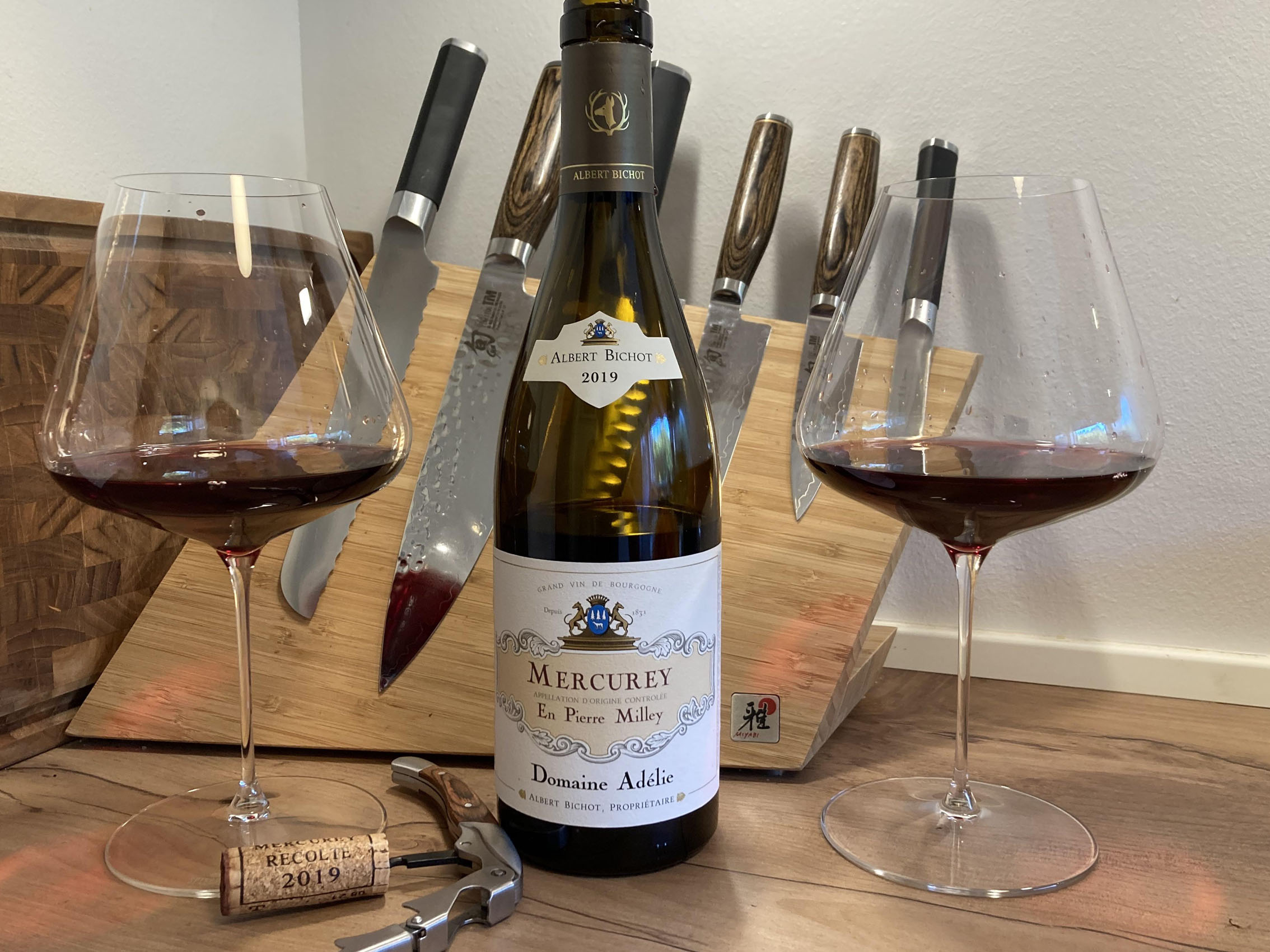 rượu vang pháp albert bichot domaine adelie mercurey en pierre milley 2019