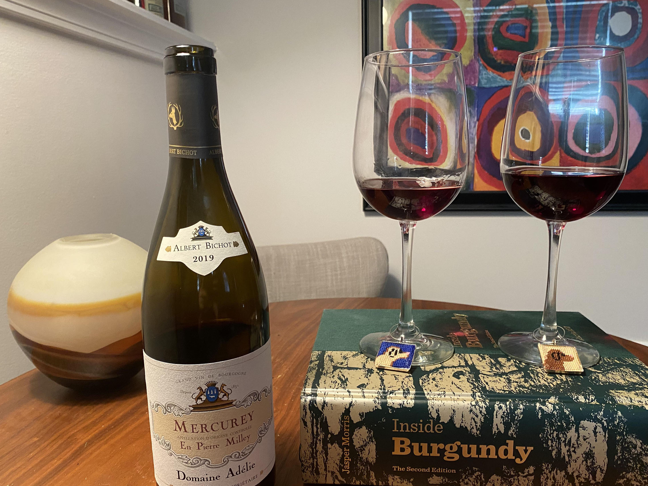 rượu vang pháp albert bichot domaine adelie mercurey en pierre milley 2019