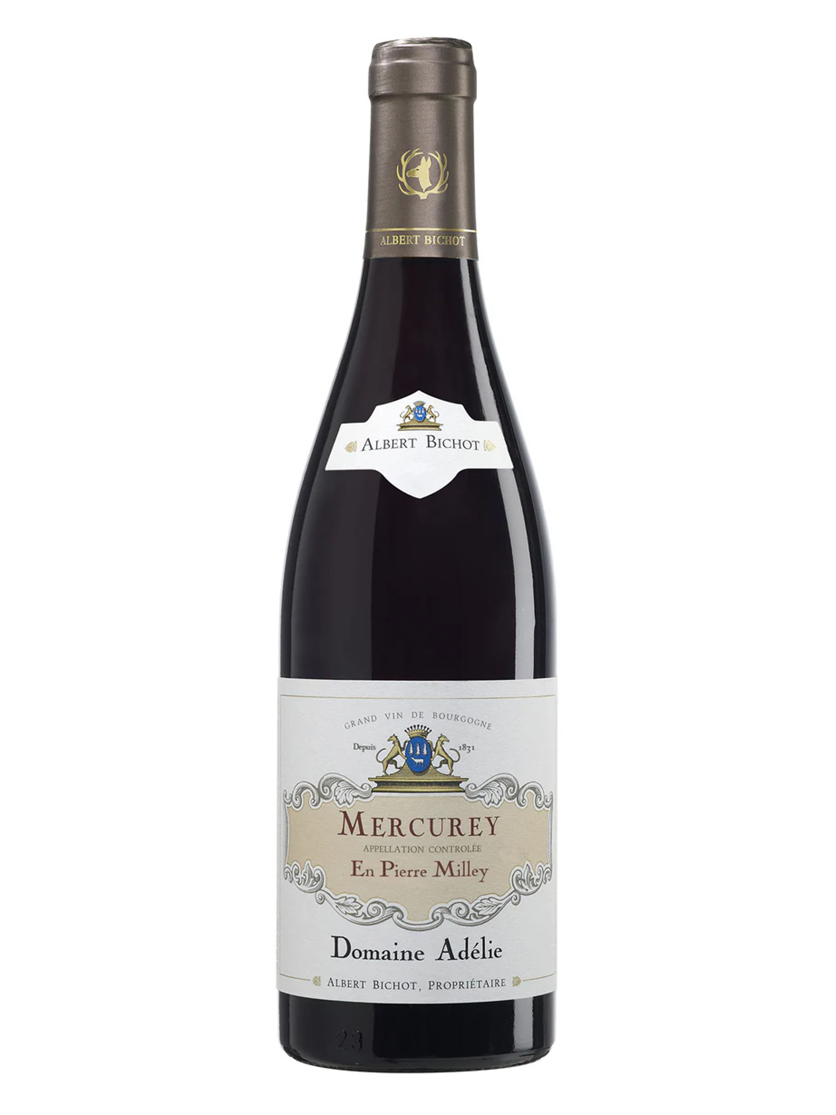 rượu vang pháp albert bichot domaine adelie mercurey en pierre milley 2020