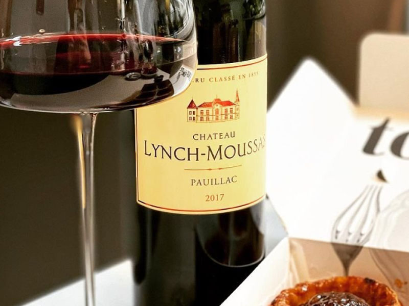rượu vang pháp château lynch moussas 2017