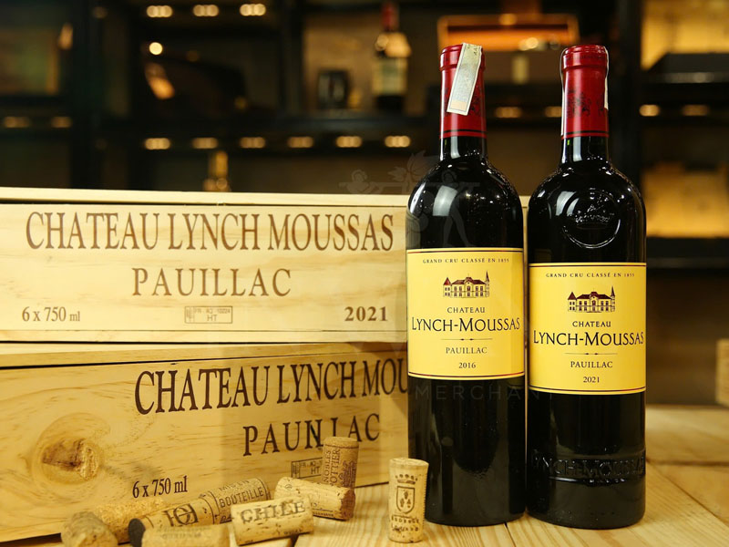 rượu vang pháp château lynch moussas 2021