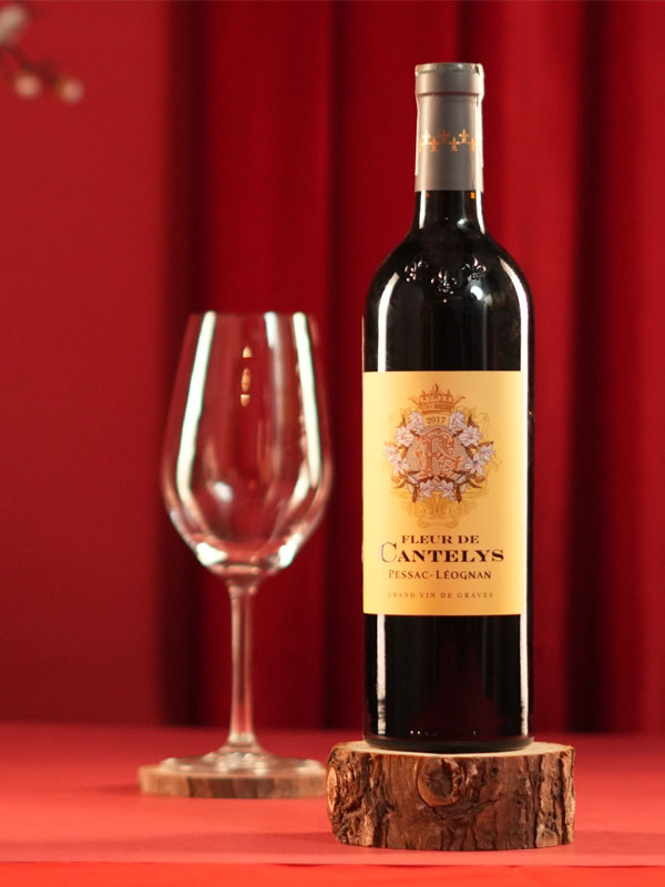 rượu vang pháp fleur de cantelys pessac leognan red (hộp quà tết 2025)