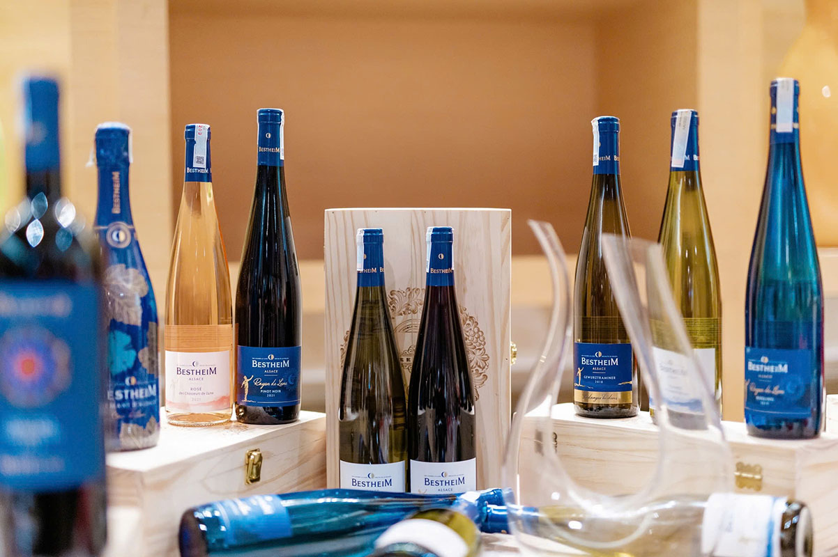 Rượu vang trắng bestheim riesling